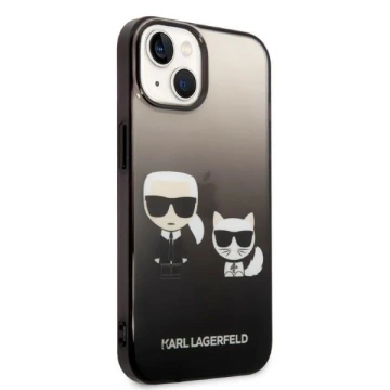 Etui Karl Lagerfeld KLHCP14MTGKCK do Apple iPhone 14 Plus 6,7" hardcase Gradient Ikonik Karl & Choupette