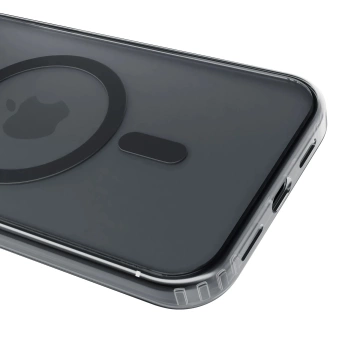 Etui für Apple iPhone Phone 15 Pro Max 3mk Frosty MagCase Black