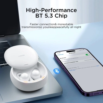 Słuchawki TWS Joyroom JR-TS2 Cozydots Series ANC Bluetooth 5.3 – Białe