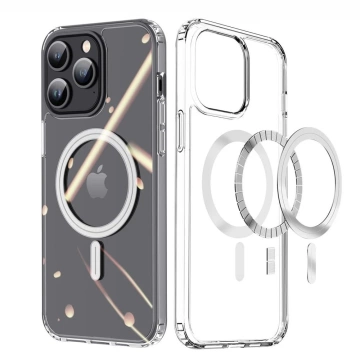DUX DUCIS Clin Mag Hülle – transparente Hülle kompatibel mit MagSafe für iPhone 15 Pro Max
