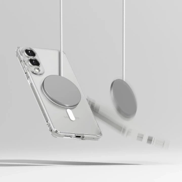 Etui für Samsung Galaxy S25 Edge Ringke Fusion Magnetic MagSafe Clear