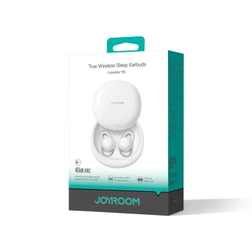 Słuchawki TWS Joyroom JR-TS2 Cozydots Series ANC Bluetooth 5.3 – Białe