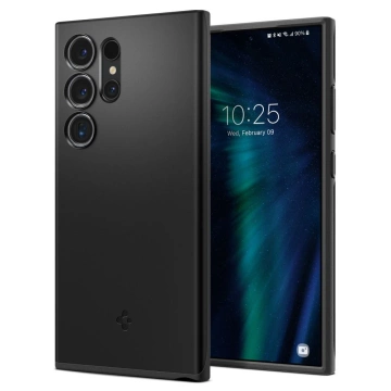 Etui Spigen Thin Fit für Samsung Galaxy S24 Ultra Schwarz