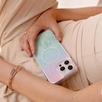 Etui UNIQ Coehl Linear do iPhone 16 Pro Max MagSafe Opalizujące