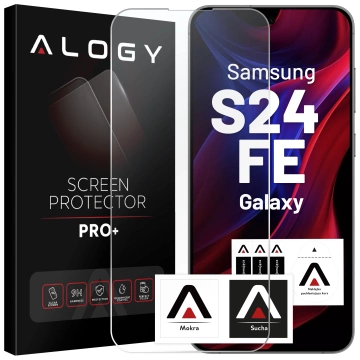 Szkło hartowane do Samsung Galaxy S24 FE ochronne szkiełko na ekran 9H Alogy Heavy Pro+™️