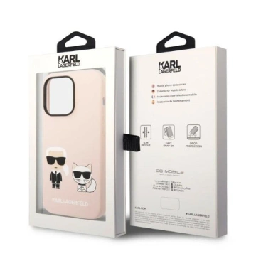 Etui Karl Lagerfeld KLHMP14XSSKCI für iPhone 14 Pro Max 6,7" HardcaseSilikon Karl