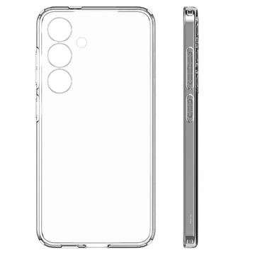 Etui do Samsung Galaxy S24 Spigen Liquid Crystal Case obudowa plecki na telefon Crystal Clear + Szkło