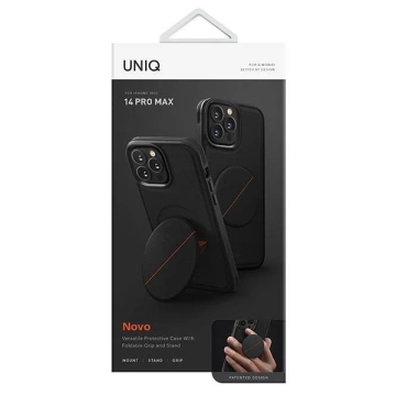 Uniq Hülle Novo iPhone 14 Pro Max 6.7" schwarz/mitternachtsschwarz