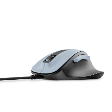Hama MW-500 V2 Funkmaus mit Batterie hellblau