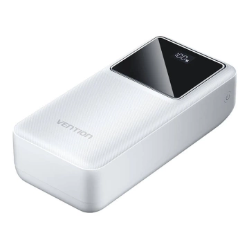 Powerbank Vention FHMW0 30000 mAh, 22,5 W Biały