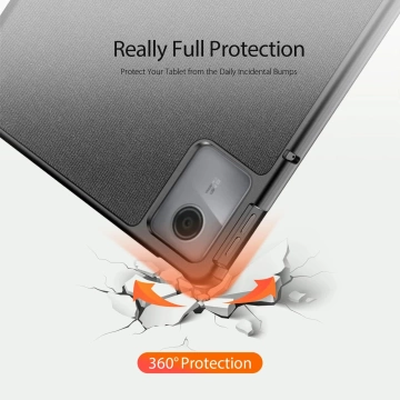 Etui Dux Ducis Domo z klapką i smart sleep do Lenovo Tab K11 / K11E 11” i M11 - czarne