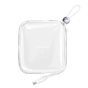 Powerbank Joyroom JR-L005 10000mAh Lightning USB-A Weiß mit Kabel