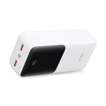 Powerbank Tech-Protect PB03 30000mAh 22.5W Biały USB-A USB-C
