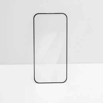 Panzerglas für iPhone 16 Forcell Ultra Clear Glass schwarz 9H