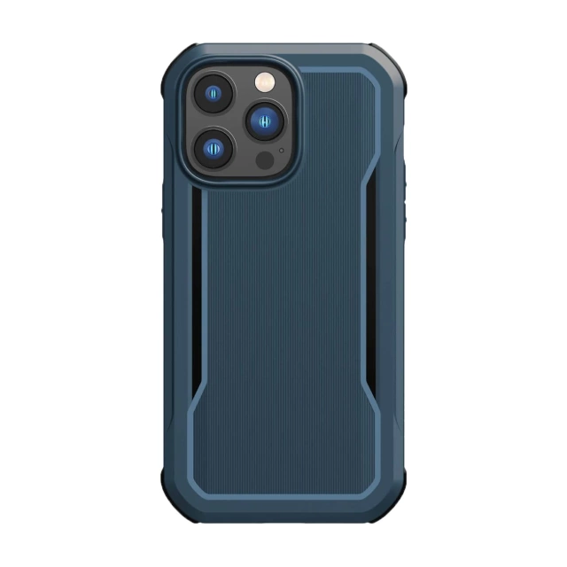 Raptic Fort Case iPhone 14 Pro Max mit MagSafe Panzerhülle blau