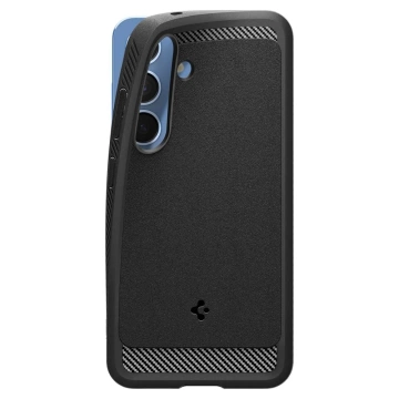 Etui für Samsung Galaxy S25 Plus Mattschwarz Spigen Rugged Armor Mag MagSafe