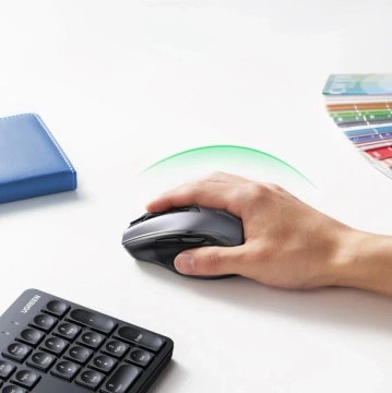 Ugreen MK006 Kabelloses Tastatur-Maus-Set 2,4 GHz Schwarz