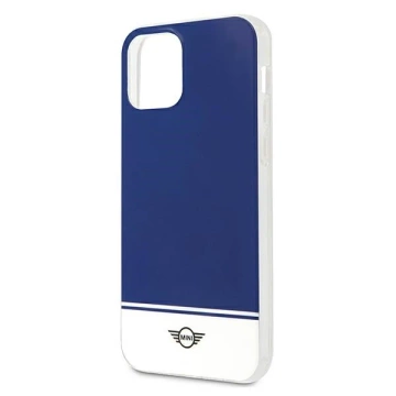 Stripe Collection Hardcase-Handyhülle für iPhone 12 Pro Max, Marineblau/Marineblau