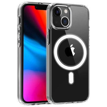 Etui do MagSafe Ultra Slim Mag Alogy do Qi do Apple iPhone 14 Plus Przezroczyste