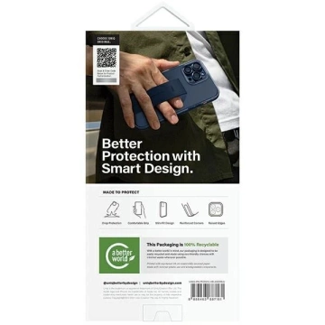 Etui Ochronne do iPhone 15 Pro Max UNIQ Heldro Mag MagClick Niebieskie