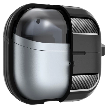 Etui Spigen Rugged Armor für Samsung Galaxy Buds 3/3 Pro Mattschwarz