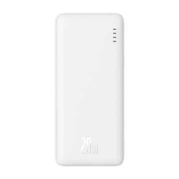 Baseus Airpow 10000 mAh 20 W Powerbank Weiß