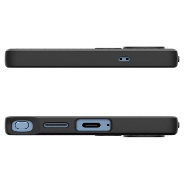 Samsung Galaxy S25 Ultra Hülle Schutzhülle Spigen Liquid Air Matt Schwarz
