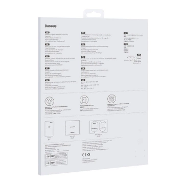 Gehärtetes Glas 0,3 mm Baseus für iPad 12,9" (2 Stück)