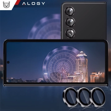 Szkło do Samsung Galaxy Z Fold 6 nakładka na aparat obiektyw obiektywy aparatu Alogy Lens Protector PRO+ osłona ochronna