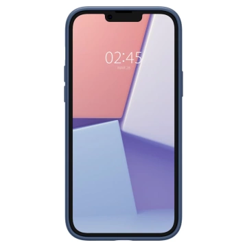 Etui Spigen Silicone Fit Mag MagSafe für Apple iPhone 14 Plus Marineblau