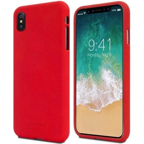 Mercury Soft Phone Case für iPhone 14 Pro rot/rot