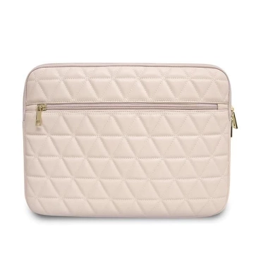 Guess Sleeve GUCS13QLPK 13" różowy /pink Quilted