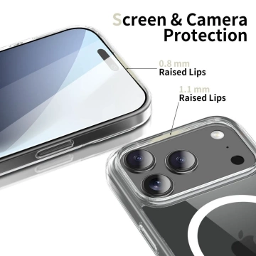 Etui Ochronne do Google Pixel 10 Pro XL Tech-Protect FlexAir Hybrid MagSafe Clear