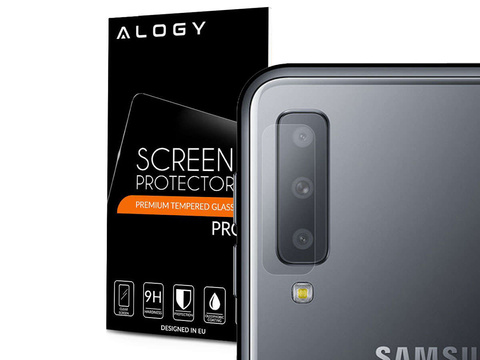 Alogy gehärtetes Glas für die hintere Linse für Samsung Galaxy A7 2018