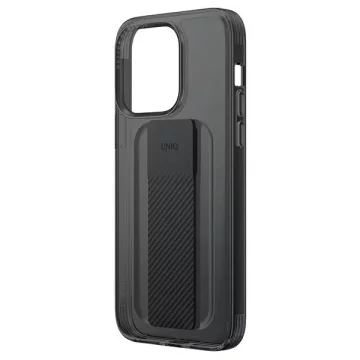 UNIQ Hülle Heldro Mount iPhone 14 Pro Max 6.7" grau/vapour smoke