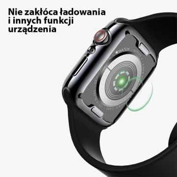 Usams Schutzhülle für Apple Watch 4/5/6/SE 44mm Transparent