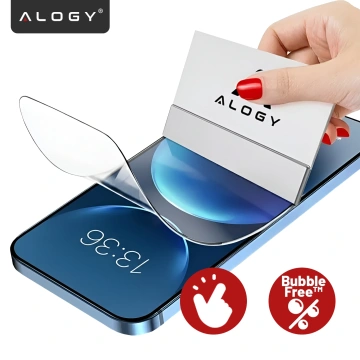 Folia hydrożelowa do Apple iPhone 17 Pro – elastyczna ochrona ekranu, samoregeneracja, pełne dopasowanie i wysoka przejrzystość – Alogy Hydrogel Film™