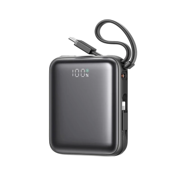 Powerbank Joyroom JR-PBF27 10000 mAh 22.5 W USB-C & Lightning – czarny