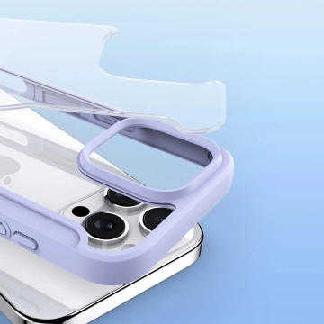 iPhone 16 Pro Max Dux Ducis Skin X Pro MagSafe Hülle Lila