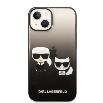 Etui Karl Lagerfeld KLHCP14STGKCK do Apple iPhone 14 6,1" hardcase Gradient Ikonik Karl & Choupette