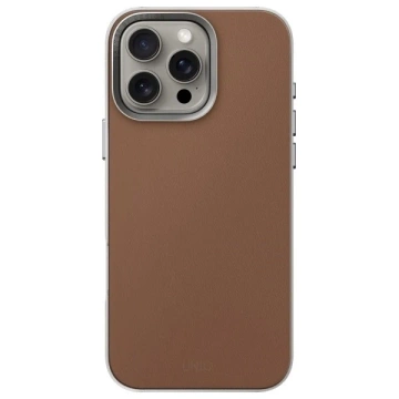 Etui do iPhone 16 Pro UNIQ Lyden DS Karmelowe MagSafe