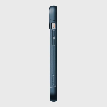 Raptic Clutch Built Case iPhone 14 Plus mit MagSafe Rückseite blau