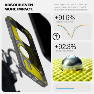 Etui Spigen Tough Armor ”T” Mag MagSafe iPhone 16 Pro Black