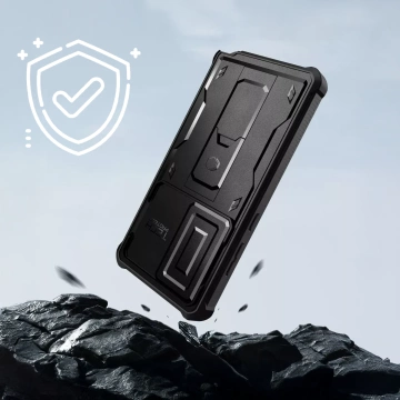 Etui do Samsung Galaxy S25 Ultra obudowa ochronna Tech-Protect Kevlar Cam+ Black