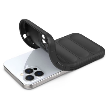 Magic Shield Case Hülle für iPhone 12 Pro Max flexible gepanzerte dunkelblaue Hülle