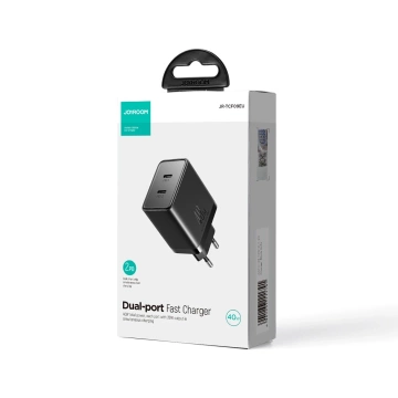 Joyroom JR-TCF09 Speed 40W – ładowarka sieciowa 2× USB-C PD/QC/AFC/FCP
