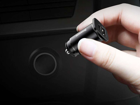 Baseus Square PPS QC 4.0 / PD 3.0 5A 30W Autoladegerät Schwarz