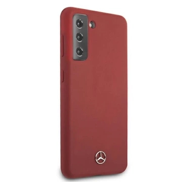 Etui Mercedes MEHCS21MSILRE do Samsung Galaxy S21+ Plus G996 hardcase Silicone Line