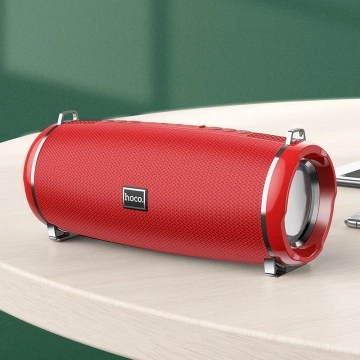 Przenośny głośnik Bluetooth 5.0 2×5 W 2400 mAh TF/USB/AUX/FM – czarny