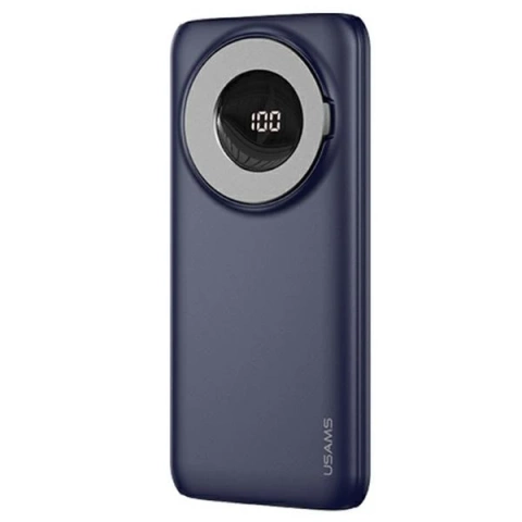 USAMS Powerbank PB62 10000mAh 20W QC3.0 PD Magnetic Wireless Fast Charge nebieski/blau 10KCD17104 (US-CD171)